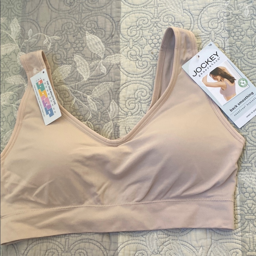 Jockey Cream Seamless Comfort Bra